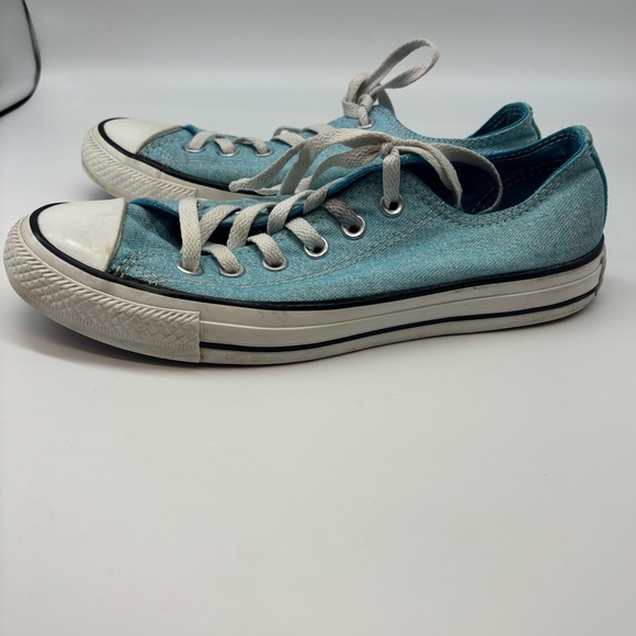 Light blue Converse Chuck Taylor All Star men’s size 6 women’s size 8 - Picture 6 of 7